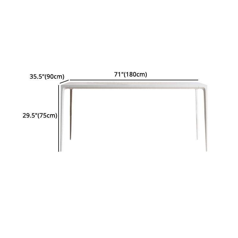 Modern Style Sintered Stone Dining Table Set 1/4/5/7 Pieces Dining Set for Home Clearhalo 'Dining Room Sets' 'Dining Tables & Seating' 'dining_room_set' 'furn' 'furn_dining_room_set' 'Furniture' 'furniture_dining_room_set' 'Kitchen & Dining Furniture' 4830852