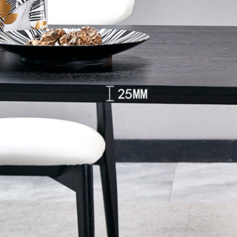 Traditional Luxury Rectangle Dining Site Table Solid Wood Dining Room Furniture Clearhalo 'Dining Tables & Seating' 'Dining Tables' 'dining_table' 'furn' 'furn_dining_table' 'Furniture' 'furniture_dining_table' 'Kitchen & Dining Furniture' 'kitchen' 'kitchen_dining_table' 4830892