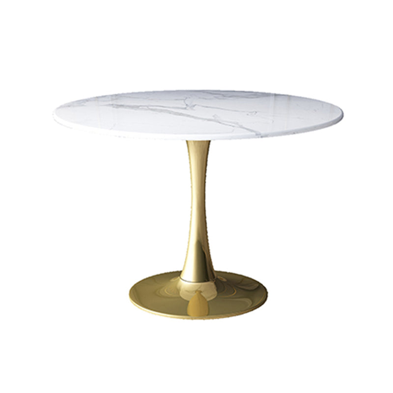 Sintered Stone Dining Table Traditional Luxury Dining Table with Gold Base Clearhalo 'Dining Tables & Seating' 'Dining Tables' 'dining_table' 'furn' 'furn_dining_table' 'Furniture' 'furniture_dining_table' 'Kitchen & Dining Furniture' 'kitchen' 'kitchen_dining_table' 4830947