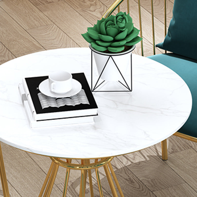 Sintered Stone Dining Table Traditional Luxury Dining Table with Gold Base Clearhalo 'Dining Tables & Seating' 'Dining Tables' 'dining_table' 'furn' 'furn_dining_table' 'Furniture' 'furniture_dining_table' 'Kitchen & Dining Furniture' 'kitchen' 'kitchen_dining_table' 4830948
