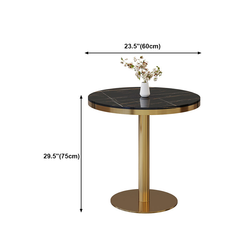 Sintered Stone Dining Table Traditional Luxury Dining Table with Gold Base Clearhalo 'Dining Tables & Seating' 'Dining Tables' 'dining_table' 'furn' 'furn_dining_table' 'Furniture' 'furniture_dining_table' 'Kitchen & Dining Furniture' 'kitchen' 'kitchen_dining_table' 4830967
