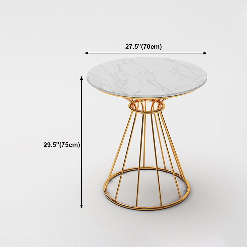 Sintered Stone Dining Table Traditional Luxury Dining Table with Gold Base Clearhalo 'Dining Tables & Seating' 'Dining Tables' 'dining_table' 'furn' 'furn_dining_table' 'Furniture' 'furniture_dining_table' 'Kitchen & Dining Furniture' 'kitchen' 'kitchen_dining_table' 4830968
