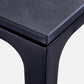 Stone Top Dining Table Rectangle Contemporary Table with 4 Legs in Black Clearhalo 'Dining Tables & Seating' 'Dining Tables' 'dining_table' 'furn' 'furn_dining_table' 'Furniture' 'furniture_dining_table' 'Kitchen & Dining Furniture' 'kitchen' 'kitchen_dining_table' 4831055