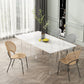 Stone Top Table Traditional Luxury Dining Table with Double Pedestal Base Clearhalo 'Dining Tables & Seating' 'Dining Tables' 'dining_table' 'furn' 'furn_dining_table' 'Furniture' 'furniture_dining_table' 'Kitchen & Dining Furniture' 'kitchen' 'kitchen_dining_table' 4831083