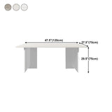 Stone Top Table Traditional Luxury Dining Table with Double Pedestal Base Clearhalo 'Dining Tables & Seating' 'Dining Tables' 'dining_table' 'furn' 'furn_dining_table' 'Furniture' 'furniture_dining_table' 'Kitchen & Dining Furniture' 'kitchen' 'kitchen_dining_table' 4831085