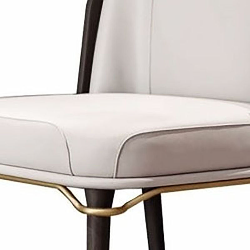 Glam Solid Wood Kitchen and Dining Room Chair Wingback Side Chair Clearhalo 'Dining Chairs' 'Dining Tables & Seating' 'dining_chair' 'furn' 'furn_dining_chair' 'Furniture' 'furniture_dining_chair' 'Kitchen & Dining Furniture' 4831285