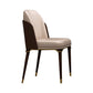 Glam Solid Wood Kitchen and Dining Room Chair Wingback Side Chair Dark Brown 1 Piece Clearhalo 'Dining Chairs' 'Dining Tables & Seating' 'dining_chair' 'furn' 'furn_dining_chair' 'Furniture' 'furniture_dining_chair' 'Kitchen & Dining Furniture' 4831291