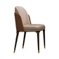 Glam Solid Wood Kitchen and Dining Room Chair Wingback Side Chair Yellow-Brown 1 Piece Clearhalo 'Dining Chairs' 'Dining Tables & Seating' 'dining_chair' 'furn' 'furn_dining_chair' 'Furniture' 'furniture_dining_chair' 'Kitchen & Dining Furniture' 4831298