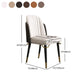Glam Solid Wood Kitchen and Dining Room Chair Wingback Side Chair Clearhalo 'Dining Chairs' 'Dining Tables & Seating' 'dining_chair' 'furn' 'furn_dining_chair' 'Furniture' 'furniture_dining_chair' 'Kitchen & Dining Furniture' 4831301