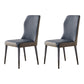 Glam Solid Wood Kitchen and Dining Room Chair Wingback Parsons Chair Blue 2 Piece Set Clearhalo 'Dining Chairs' 'Dining Tables & Seating' 'dining_chair' 'furn' 'furn_dining_chair' 'Furniture' 'furniture_dining_chair' 'Kitchen & Dining Furniture' 4831357