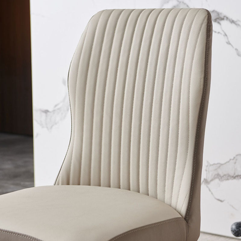 Glam Solid Wood Kitchen and Dining Room Chair Wingback Parsons Chair Clearhalo 'Dining Chairs' 'Dining Tables & Seating' 'dining_chair' 'furn' 'furn_dining_chair' 'Furniture' 'furniture_dining_chair' 'Kitchen & Dining Furniture' 4831366