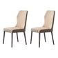 Glam Solid Wood Kitchen and Dining Room Chair Wingback Parsons Chair Grey 2 Piece Set Clearhalo 'Dining Chairs' 'Dining Tables & Seating' 'dining_chair' 'furn' 'furn_dining_chair' 'Furniture' 'furniture_dining_chair' 'Kitchen & Dining Furniture' 4831370