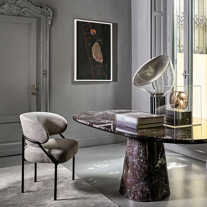 Metal Kitchen and Dining Room Chair Open Back Dining Side Chair in Black Clearhalo 'Dining Chairs' 'Dining Tables & Seating' 'dining_chair' 'furn' 'furn_dining_chair' 'Furniture' 'furniture_dining_chair' 'Kitchen & Dining Furniture' 4831530