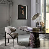 Metal Kitchen and Dining Room Chair Open Back Dining Side Chair in Black Clearhalo 'Dining Chairs' 'Dining Tables & Seating' 'dining_chair' 'furn' 'furn_dining_chair' 'Furniture' 'furniture_dining_chair' 'Kitchen & Dining Furniture' 4831530