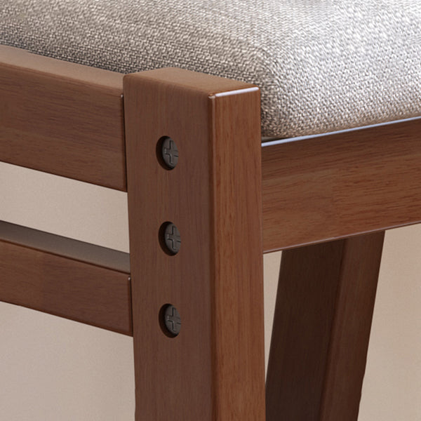 Modern Style Wood Chair Open Back Dining Side Chair with Upholstered for Dining Room Clearhalo 'Dining Chairs' 'Dining Tables & Seating' 'dining_chair' 'furn' 'furn_dining_chair' 'Furniture' 'furniture_dining_chair' 'Kitchen & Dining Furniture' 4831733