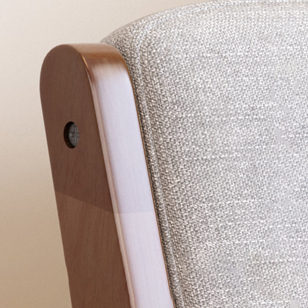 Modern Style Wood Chair Open Back Dining Side Chair with Upholstered for Dining Room Clearhalo 'Dining Chairs' 'Dining Tables & Seating' 'dining_chair' 'furn' 'furn_dining_chair' 'Furniture' 'furniture_dining_chair' 'Kitchen & Dining Furniture' 4831735