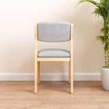 Modern Style Wood Chair Open Back Dining Side Chair with Upholstered for Dining Room Clearhalo 'Dining Chairs' 'Dining Tables & Seating' 'dining_chair' 'furn' 'furn_dining_chair' 'Furniture' 'furniture_dining_chair' 'Kitchen & Dining Furniture' 4831745