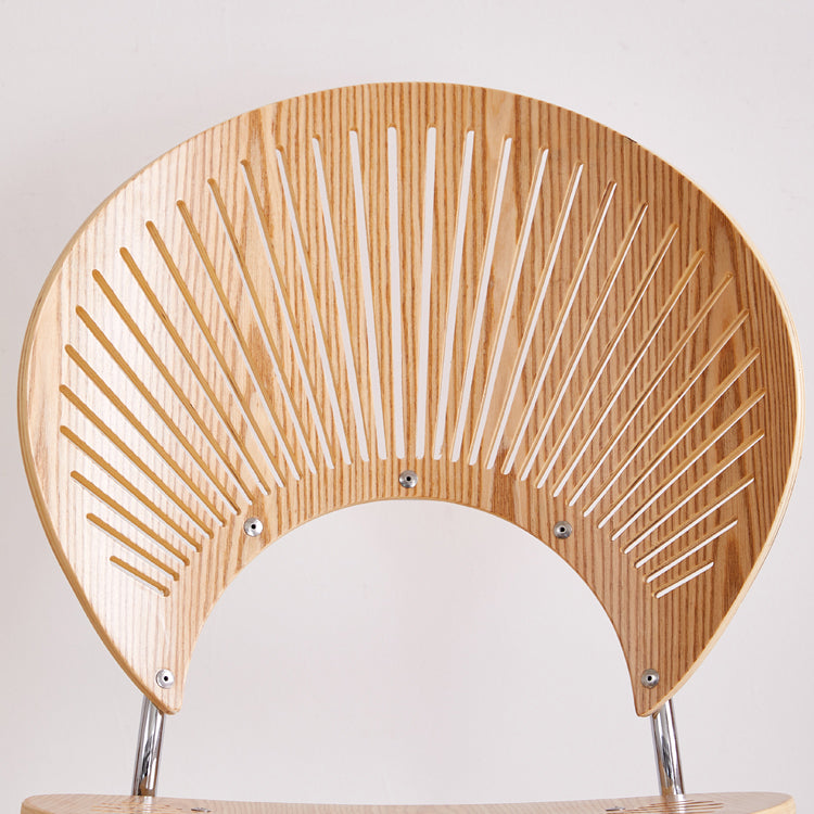 Contemporary Metal Kitchen and Dining Room Chair Open Back Dining Side Chair Clearhalo 'Dining Chairs' 'Dining Tables & Seating' 'dining_chair' 'furn' 'furn_dining_chair' 'Furniture' 'furniture_dining_chair' 'Kitchen & Dining Furniture' 4831776