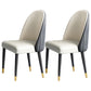 Modern Style Wood Chair Parsons Chair with Upholstered for Dining Room White 2 Piece Set Clearhalo 'Dining Chairs' 'Dining Tables & Seating' 'dining_chair' 'furn' 'furn_dining_chair' 'Furniture' 'furniture_dining_chair' 'Kitchen & Dining Furniture' 4831814