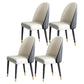 Modern Style Wood Chair Parsons Chair with Upholstered for Dining Room White 4 Piece Set Clearhalo 'Dining Chairs' 'Dining Tables & Seating' 'dining_chair' 'furn' 'furn_dining_chair' 'Furniture' 'furniture_dining_chair' 'Kitchen & Dining Furniture' 4831815