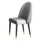 Modern Style Wood Chair Parsons Chair with Upholstered for Dining Room Grey 1 Piece Clearhalo 'Dining Chairs' 'Dining Tables & Seating' 'dining_chair' 'furn' 'furn_dining_chair' 'Furniture' 'furniture_dining_chair' 'Kitchen & Dining Furniture' 4831816