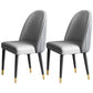 Modern Style Wood Chair Parsons Chair with Upholstered for Dining Room Grey 2 Piece Set Clearhalo 'Dining Chairs' 'Dining Tables & Seating' 'dining_chair' 'furn' 'furn_dining_chair' 'Furniture' 'furniture_dining_chair' 'Kitchen & Dining Furniture' 4831817