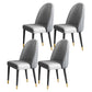 Modern Style Wood Chair Parsons Chair with Upholstered for Dining Room Grey 4 Piece Set Clearhalo 'Dining Chairs' 'Dining Tables & Seating' 'dining_chair' 'furn' 'furn_dining_chair' 'Furniture' 'furniture_dining_chair' 'Kitchen & Dining Furniture' 4831818