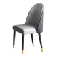 Modern Style Wood Chair Parsons Chair with Upholstered for Dining Room Dark Gray 1 Piece Clearhalo 'Dining Chairs' 'Dining Tables & Seating' 'dining_chair' 'furn' 'furn_dining_chair' 'Furniture' 'furniture_dining_chair' 'Kitchen & Dining Furniture' 4831819