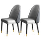 Modern Style Wood Chair Parsons Chair with Upholstered for Dining Room Dark Gray 2 Piece Set Clearhalo 'Dining Chairs' 'Dining Tables & Seating' 'dining_chair' 'furn' 'furn_dining_chair' 'Furniture' 'furniture_dining_chair' 'Kitchen & Dining Furniture' 4831820