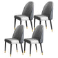 Modern Style Wood Chair Parsons Chair with Upholstered for Dining Room Dark Gray 4 Piece Set Clearhalo 'Dining Chairs' 'Dining Tables & Seating' 'dining_chair' 'furn' 'furn_dining_chair' 'Furniture' 'furniture_dining_chair' 'Kitchen & Dining Furniture' 4831821