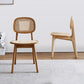 Modern Style Wood Chair Open Back Dining Side Chair for Dining Room 17"x15.7"x32" Clearhalo 'Dining Chairs' 'Dining Tables & Seating' 'dining_chair' 'furn' 'furn_dining_chair' 'Furniture' 'furniture_dining_chair' 'Kitchen & Dining Furniture' 4831833