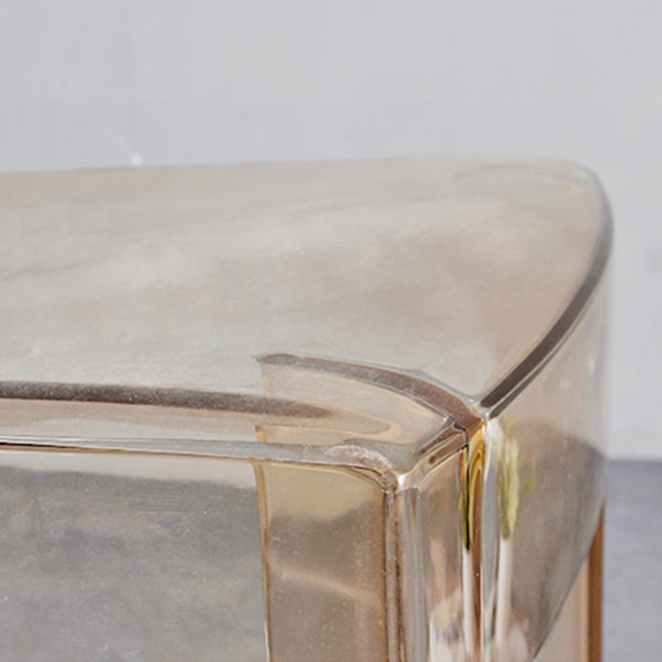 Modern Stackable Plastic Chair King Louis Back Side Chair for Dining Room Clearhalo 'Dining Chairs' 'Dining Tables & Seating' 'dining_chair' 'Furniture' 'furniture_dining_chair' 'Kitchen & Dining Furniture' 4831904