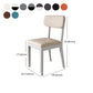 Glam Wood Chair Open Back Dining Side Chair for Dining Room with Upholstered Clearhalo 'Dining Chairs' 'Dining Tables & Seating' 'dining_chair' 'furn' 'furn_dining_chair' 'Furniture' 'furniture_dining_chair' 'Kitchen & Dining Furniture' 4832082