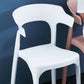 Contemporary Plastic Kitchen and Dining Room Chair Open Back Dining Side Chair Clearhalo 'Dining Chairs' 'Dining Tables & Seating' 'dining_chair' 'furn' 'furn_dining_chair' 'Furniture' 'furniture_dining_chair' 'Kitchen & Dining Furniture' 4832213