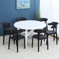 Contemporary Plastic Kitchen and Dining Room Chair Open Back Dining Side Chair Clearhalo 'Dining Chairs' 'Dining Tables & Seating' 'dining_chair' 'furn' 'furn_dining_chair' 'Furniture' 'furniture_dining_chair' 'Kitchen & Dining Furniture' 4832220