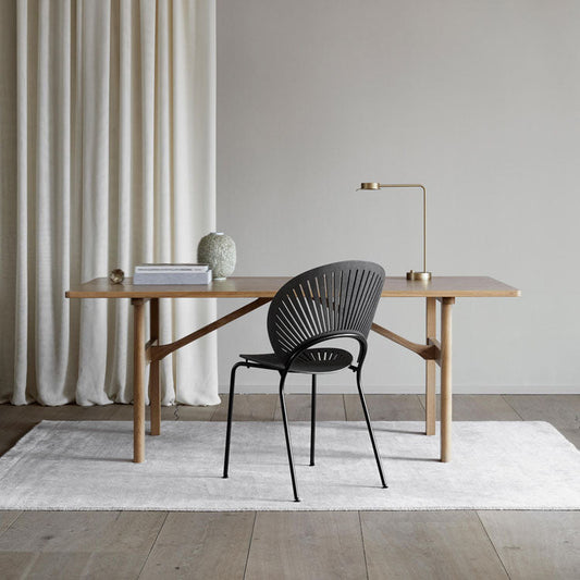 Metal Dining Room Chair Open Back Dining Side Black and Silver Chair Clearhalo 'Dining Chairs' 'Dining Tables & Seating' 'dining_chair' 'furn' 'furn_dining_chair' 'Furniture' 'furniture_dining_chair' 'Kitchen & Dining Furniture' 4832451