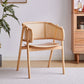 Contemporary Wood Home Dining Arm Chair Open Back Dining Side Chair Wood Natural Clearhalo 'Dining Chairs' 'Dining Tables & Seating' 'dining_chair' 'furn' 'furn_dining_chair' 'Furniture' 'furniture_dining_chair' 'Kitchen & Dining Furniture' 4832474