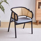 Contemporary Wood Home Dining Arm Chair Open Back Dining Side Chair Black Blue Clearhalo 'Dining Chairs' 'Dining Tables & Seating' 'dining_chair' 'furn' 'furn_dining_chair' 'Furniture' 'furniture_dining_chair' 'Kitchen & Dining Furniture' 4832491
