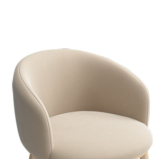 Modern Style Metal Arm Chair Upholstered Fabric Dining Side Chair(Set of 2) Clearhalo 'Dining Chairs' 'Dining Tables & Seating' 'dining_chair' 'furn' 'furn_dining_chair' 'Furniture' 'furniture_dining_chair' 'Kitchen & Dining Furniture' 4832504