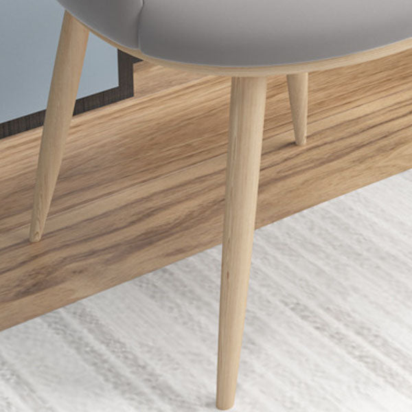 Modern Style Metal Arm Chair Upholstered Fabric Dining Side Chair(Set of 2) Clearhalo 'Dining Chairs' 'Dining Tables & Seating' 'dining_chair' 'furn' 'furn_dining_chair' 'Furniture' 'furniture_dining_chair' 'Kitchen & Dining Furniture' 4832508