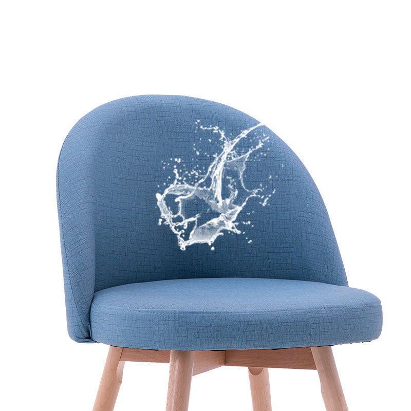 Modern Style Wood Chair Upholstered Fabric Dining Side Chair (Set of 2) Clearhalo 'Dining Chairs' 'Dining Tables & Seating' 'dining_chair' 'furn' 'furn_dining_chair' 'Furniture' 'furniture_dining_chair' 'Kitchen & Dining Furniture' 4832672