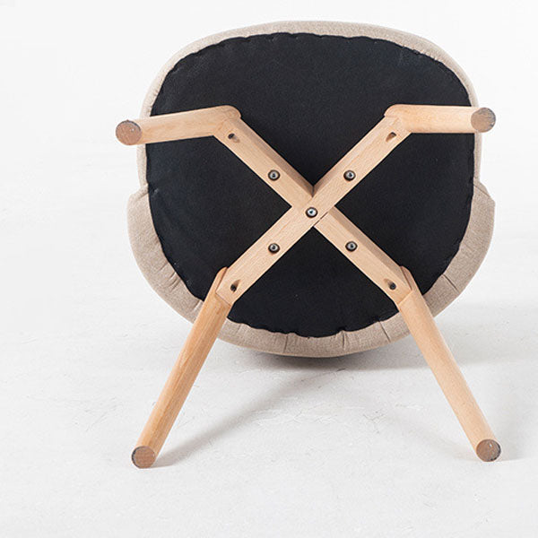 Modern Style Wood Chair Upholstered Fabric Dining Side Chair (Set of 2) Clearhalo 'Dining Chairs' 'Dining Tables & Seating' 'dining_chair' 'furn' 'furn_dining_chair' 'Furniture' 'furniture_dining_chair' 'Kitchen & Dining Furniture' 4832674