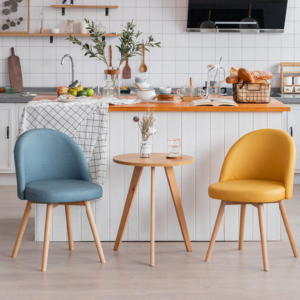 Modern Style Wood Chair Upholstered Fabric Dining Side Chair (Set of 2) Clearhalo 'Dining Chairs' 'Dining Tables & Seating' 'dining_chair' 'furn' 'furn_dining_chair' 'Furniture' 'furniture_dining_chair' 'Kitchen & Dining Furniture' 4832680