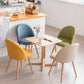 Modern Style Wood Chair Upholstered Fabric Dining Side Chair (Set of 2) Clearhalo 'Dining Chairs' 'Dining Tables & Seating' 'dining_chair' 'furn' 'furn_dining_chair' 'Furniture' 'furniture_dining_chair' 'Kitchen & Dining Furniture' 4832686