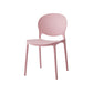 Modern Style Stackable Plastic Chair Open Back Dining Side Chair (Set of 4) Clearhalo 'Dining Chairs' 'Dining Tables & Seating' 'dining_chair' 'furn' 'furn_dining_chair' 'Furniture' 'furniture_dining_chair' 'Kitchen & Dining Furniture' 4832764