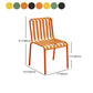 Contemporary Metal Kitchen and Dining Room Chair Slat Back Side Chair Clearhalo 'Dining Chairs' 'Dining Tables & Seating' 'dining_chair' 'furn' 'furn_dining_chair' 'Furniture' 'furniture_dining_chair' 'Kitchen & Dining Furniture' 4832816