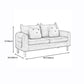 Velvet Square Arm Sofa Slipcovered Loose Back Loveseat with Storage Clearhalo 'Furniture' 'furniture_sofas' 'kitchen' 'kitchen_sofas' 'Living Room Furniture' 'Sofa' 'sofas' 4835932