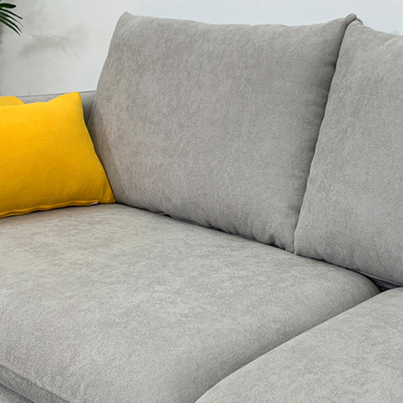 Linen Modern Sofa 30"W Square Arm Sofa for Living Room with Storage Clearhalo 'furn' 'furn_sofas' 'Furniture' 'furniture_sofas' 'kitchen' 'kitchen_sofas' 'Living Room Furniture' 'Sofa' 'sofas' 4836008
