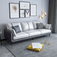Scandinavian 3-seater Sofa Pillow Back Couch with Black Legs for Living Room Clearhalo 'Furniture' 'furniture_sofas' 'kitchen' 'kitchen_sofas' 'Living Room Furniture' 'Sofa' 'sofas' 4836166