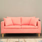 Scandinavian Tuxedo Arm Sofa Slipcovered Loveseat with Storage and Pillow Back Pink Clearhalo 'Furniture' 'furniture_sofas' 'kitchen' 'kitchen_sofas' 'Living Room Furniture' 'Sofa' 'sofas' 4836244